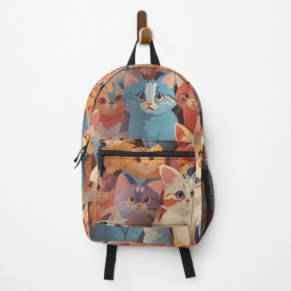 Item preview, Lots of cats pattern designed and sold by Funny Vintage Stickers And T-Shirts.