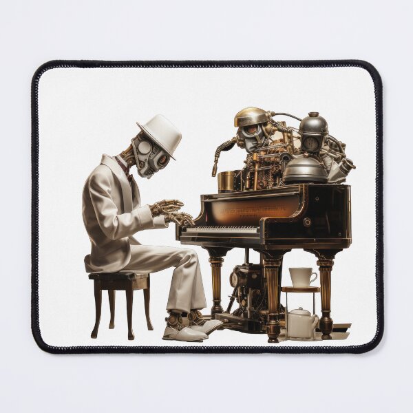 Item preview, Steam Powered Jazz Cafe Band Piano designed and sold by SteamJazzCafe.
