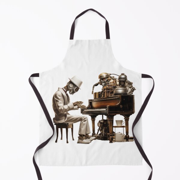 Item preview, Steam Powered Jazz Cafe Band Piano designed and sold by SteamJazzCafe.