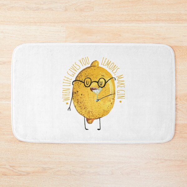 Item preview, When Life Gives You Lemons Make Gin designed and sold by chillaxcats.