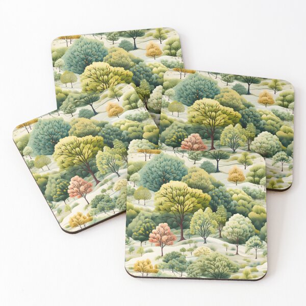 Item preview, Fantasy Landscapes Forest Pattern 8 designed and sold by DigitalPatternx.