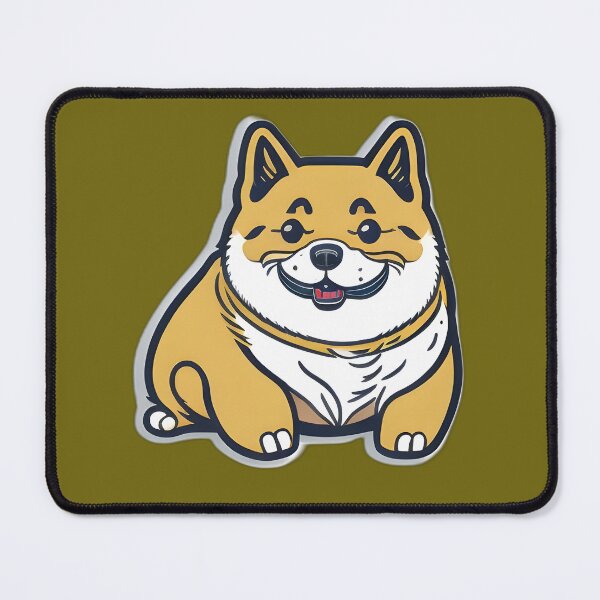 Item preview, Chubby Doge Delight: Adorable Plump Pup designed and sold by FashionRex.