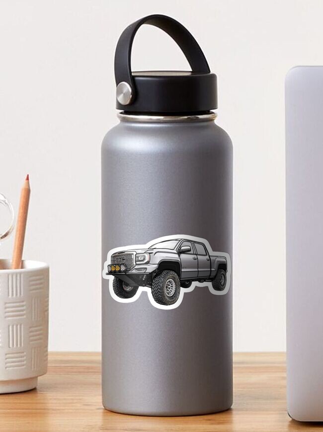 Big Bucks Big Trucks Big Sky - stainless steel water bottle — Roaring  Prairie Prints