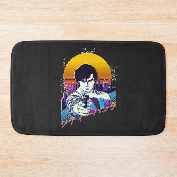 Item preview, City Hunter Ryo Saeba Retrowave designed and sold by MeinolfHell.