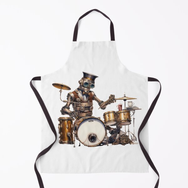 Item preview, Powered Jazz Cafe Band Drums designed and sold by SteamJazzCafe.
