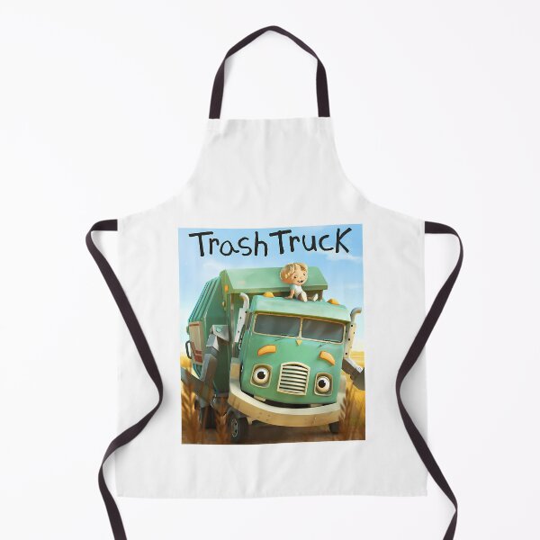 Item preview, hank and trash truck cartoon designed and sold by AgatheMerciless.