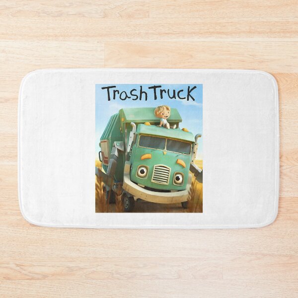 Item preview, hank and trash truck cartoon designed and sold by AgatheMerciless.