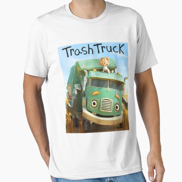 Item preview, hank and trash truck cartoon designed and sold by AgatheMerciless.