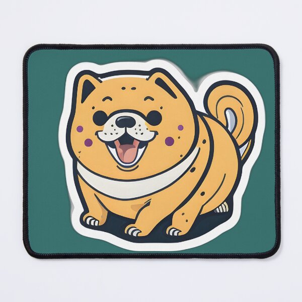 Item preview, Chubby Doge Charm: Cuteness Overload designed and sold by FashionRex.
