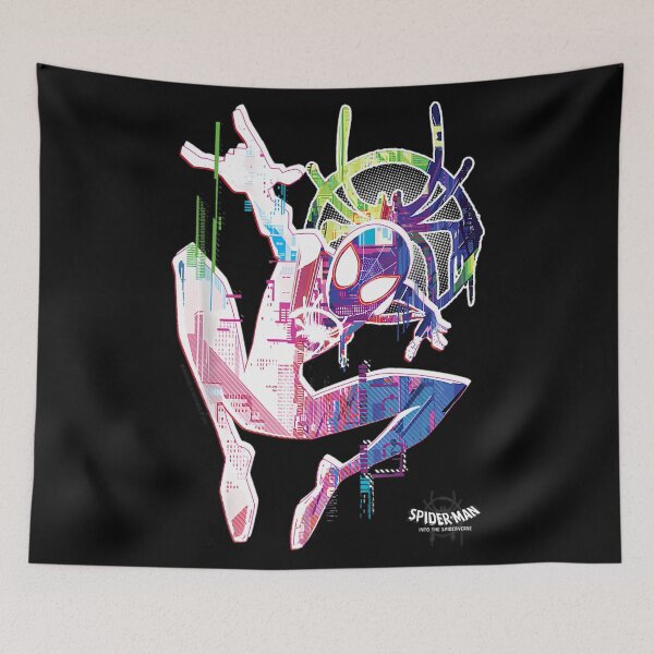 Item preview, Spiderverse Watercolor Spidey Pose designed and sold by ShaggyDeonClo.