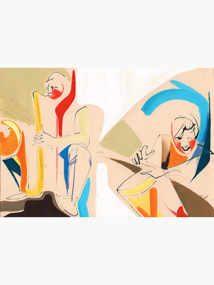 Jazz Groovy Musicians Playing by CatarinaGarcia