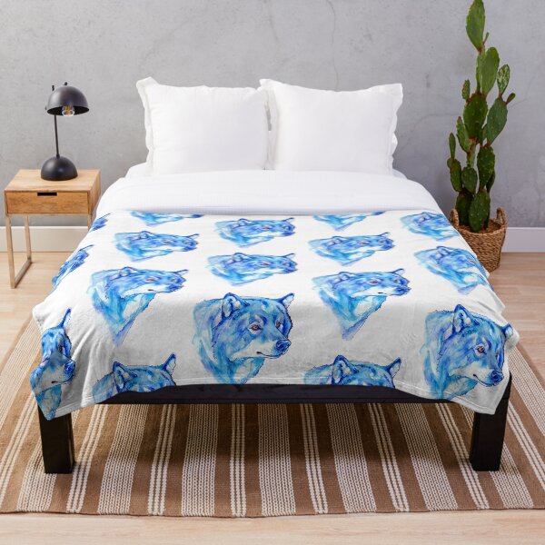 Item preview, Blue Timber Wolf designed and sold by TheDaysIdeas.