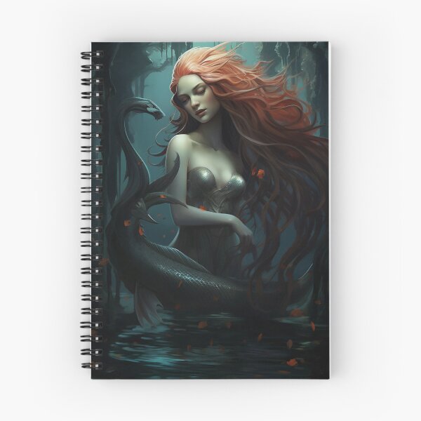 Item preview, Emergence: A Mermaid's Ascent Amidst Mythical Marine Wonders designed and sold by oanaunciuleanu.