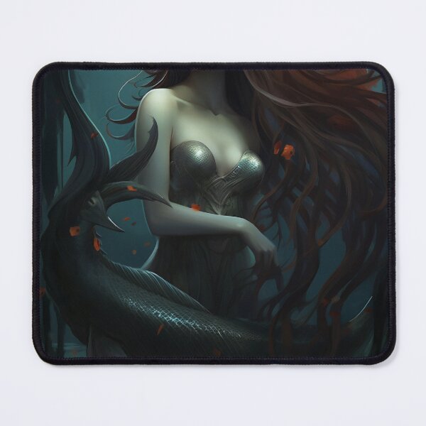 Item preview, Emergence: A Mermaid's Ascent Amidst Mythical Marine Wonders designed and sold by oanaunciuleanu.