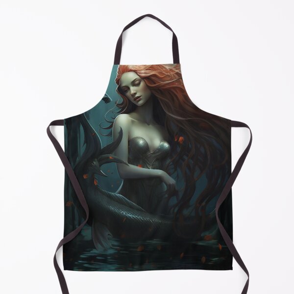 Item preview, Emergence: A Mermaid's Ascent Amidst Mythical Marine Wonders designed and sold by oanaunciuleanu.