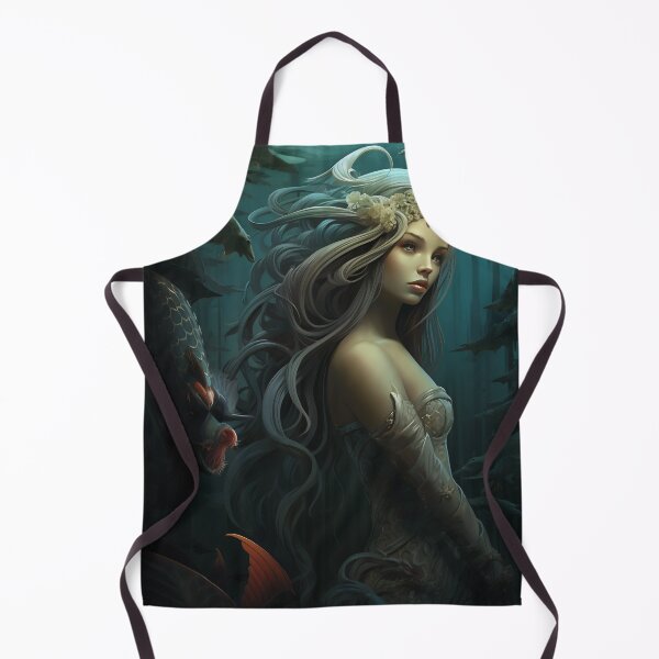 Item preview, Emergence: A Mermaid's Ascent Amidst Mythical Marine Wonders designed and sold by oanaunciuleanu.