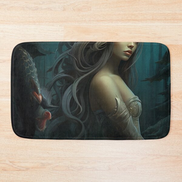 Item preview, Emergence: A Mermaid's Ascent Amidst Mythical Marine Wonders designed and sold by oanaunciuleanu.