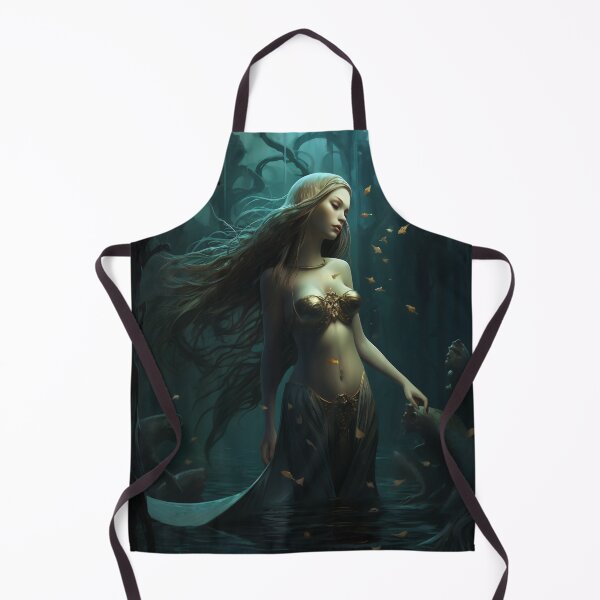 Item preview, Emergence: A Mermaid's Ascent Amidst Mythical Marine Wonders designed and sold by oanaunciuleanu.