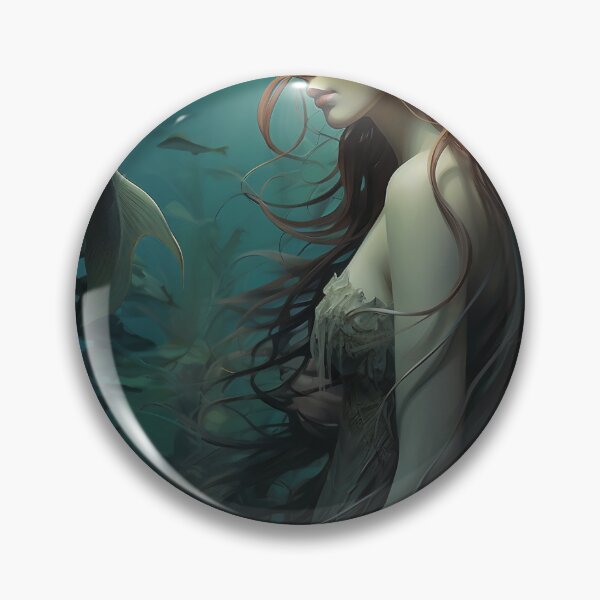 Item preview, Emergence: A Mermaid's Ascent Amidst Mythical Marine Wonders designed and sold by oanaunciuleanu.