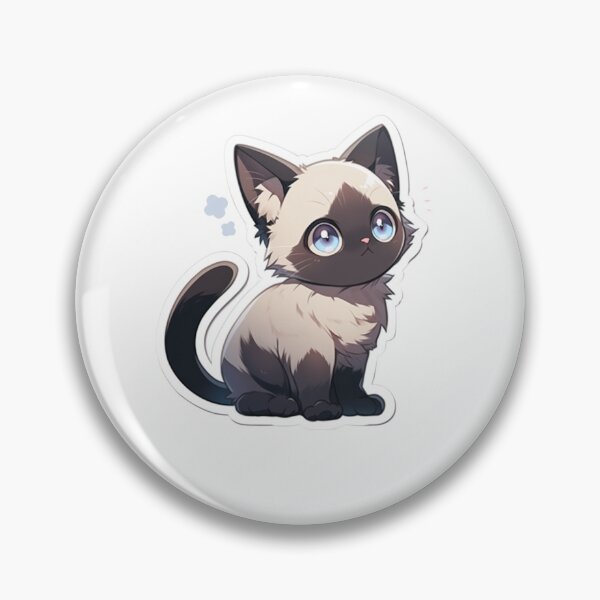Item preview, Siamese cat asking food designed and sold by KNAA.