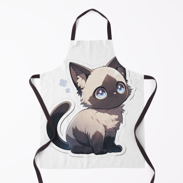 Item preview, Siamese cat asking food designed and sold by KNAA.