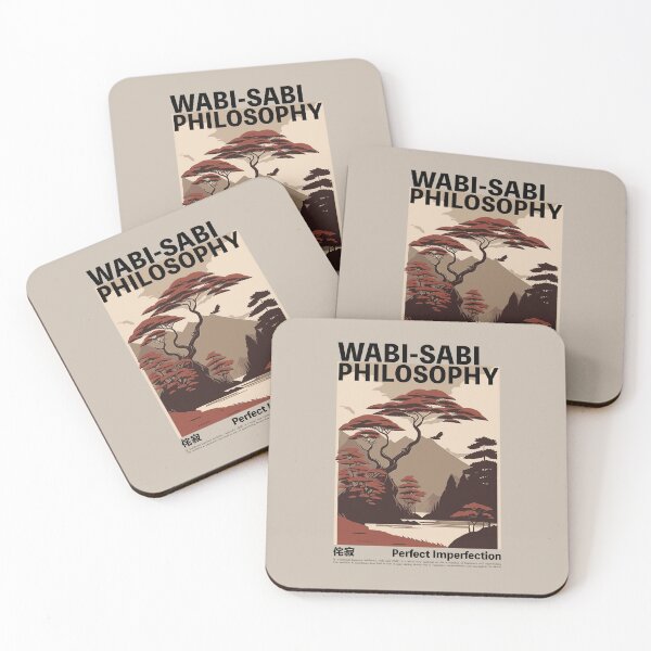 Item preview, Japanese Landscape Wabi Sabi - Modern Mid-century Style designed and sold by SallySunday.
