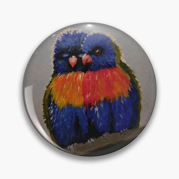 Item preview,  Lorikeets In The Rain designed and sold by Stephanie Sargeantson.