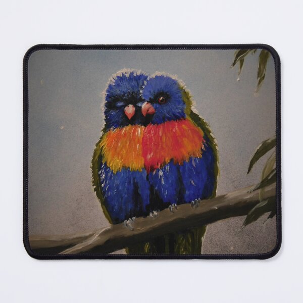 Item preview,  Lorikeets In The Rain designed and sold by Stephanie Sargeantson.