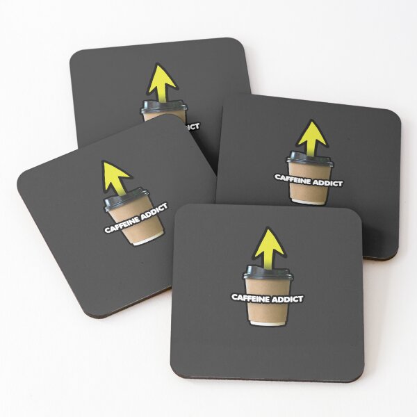 Item preview, CAFFEINE ADDICT designed and sold by HughHamilton.