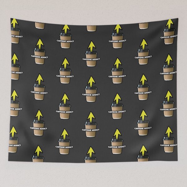 Item preview, CAFFEINE ADDICT designed and sold by HughHamilton.
