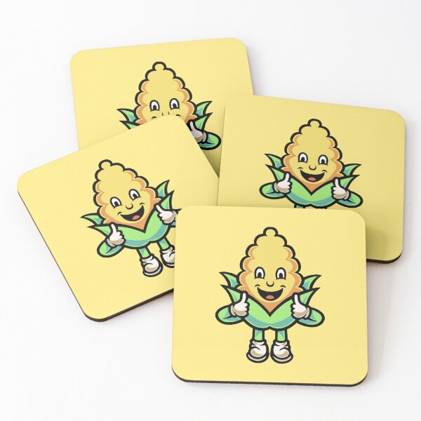 Item preview, Cute corn icon cartoon illustration designed and sold by cubbone.