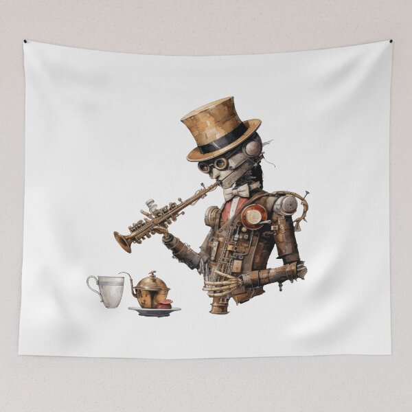 Item preview, Steam Powered Jazz Cafe Band Clarinet  designed and sold by SteamJazzCafe.
