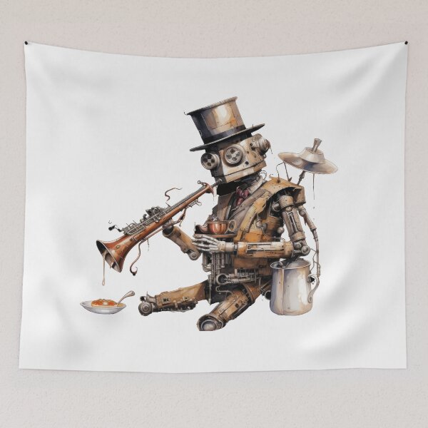Item preview, Steam Powered Jazz Cafe Band Clarinet  designed and sold by SteamJazzCafe.