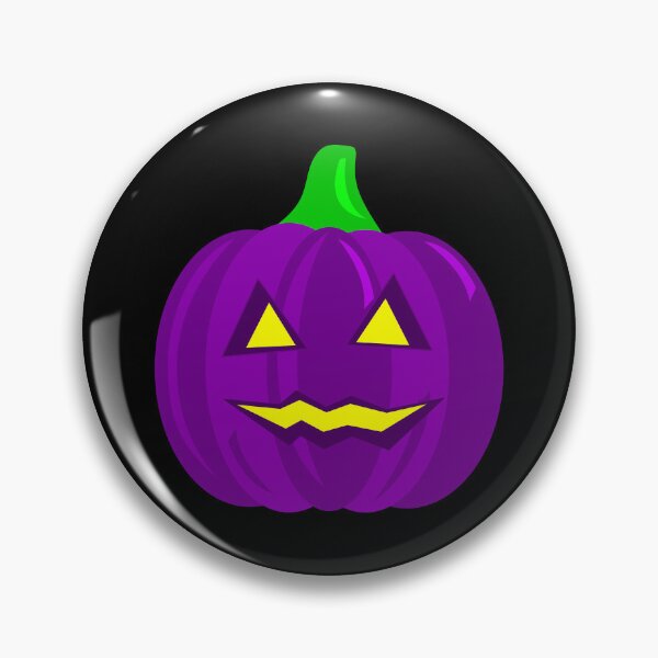 Item preview, creepy halloween pumpkin purple  designed and sold by Gossip Rag.
