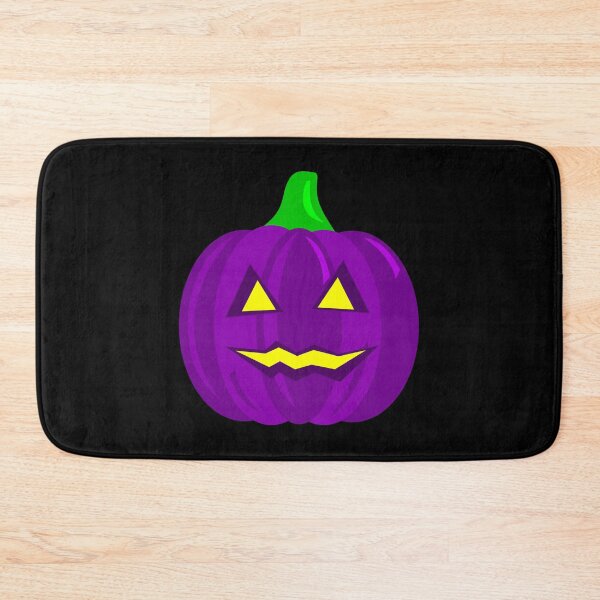Item preview, creepy halloween pumpkin purple  designed and sold by Gossip Rag.