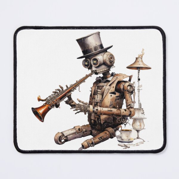Item preview, Steam Powered Jazz Cafe Band Clarinet designed and sold by SteamJazzCafe.