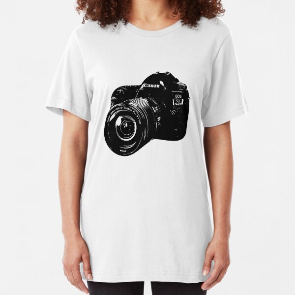 Canon Camera DSLR Slim Fit T-Shirt