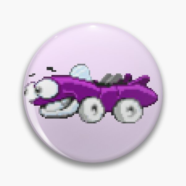Item preview, Putt-Putt Joins The Parade! Pixel Art designed and sold by GwynnyBean.