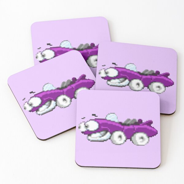 Item preview, Putt-Putt Joins The Parade! Pixel Art designed and sold by GwynnyBean.