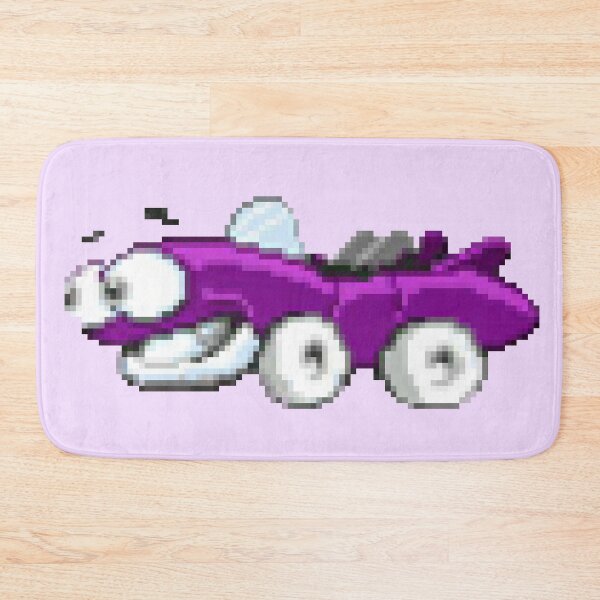 Item preview, Putt-Putt Joins The Parade! Pixel Art designed and sold by GwynnyBean.