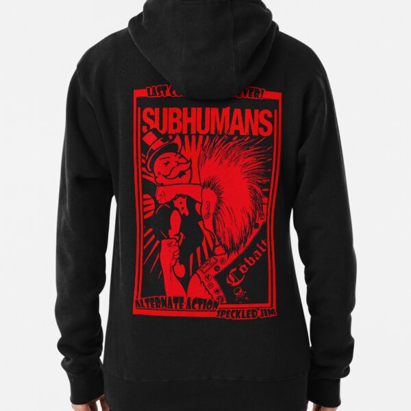 Subhumans hoodie 2025