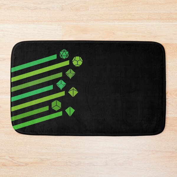 Item preview, Green Polyhedral Dice Tabletop RPG designed and sold by pixeptional.