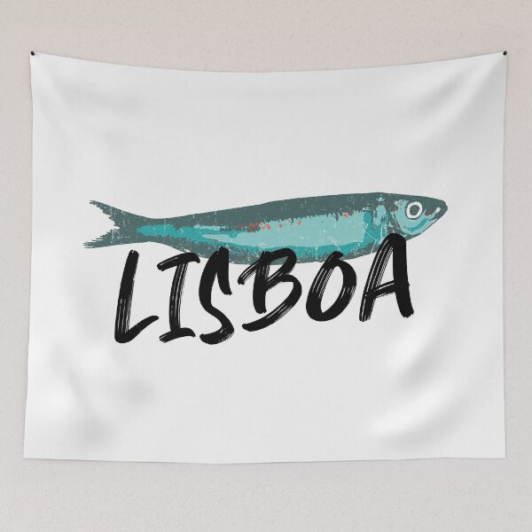 Item preview, Lisboa Sardine Illustration | Lisbon City Symbol Art designed and sold by Lemomo-artworks.