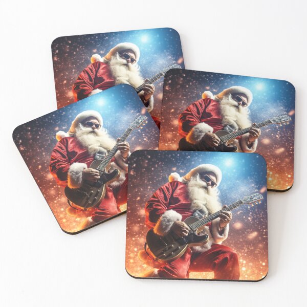Item preview, Santa Rocks (A) - Guitar Solo Christmas designed and sold by OddCorro.