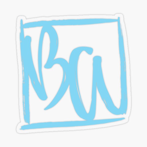 Brian Africa music/artist logo Transparent Sticker