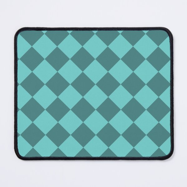 Item preview, Teal Harlequin Checkerboard Pattern  designed and sold by Blatherskite Studios.