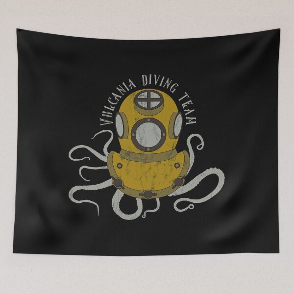 Item preview, Vulcania Diving Team Vintage  designed and sold by MsBrendaKling.