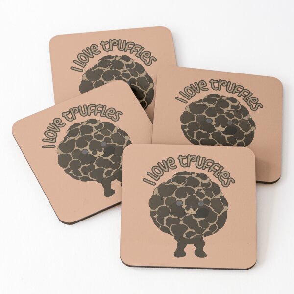 Item preview, Cute Truffle Cartoon Character - I Love Truffles designed and sold by Puristock.