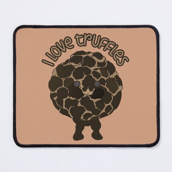 Item preview, Cute Truffle Cartoon Character - I Love Truffles designed and sold by Puristock.
