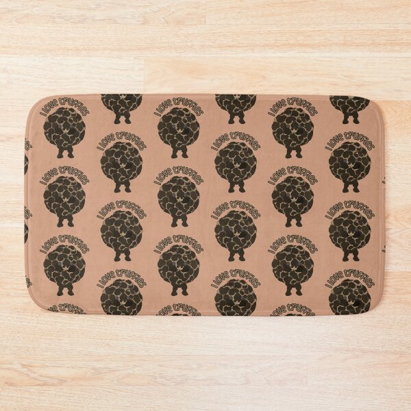 Item preview, Cute Truffle Cartoon Character - I Love Truffles designed and sold by Puristock.
